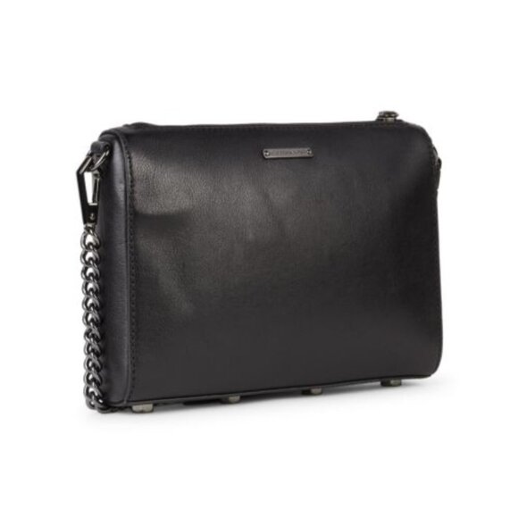 Rebecca Minkoff Mini 5 Zip Leather Crossbody Bag - Picture 2 of 4
